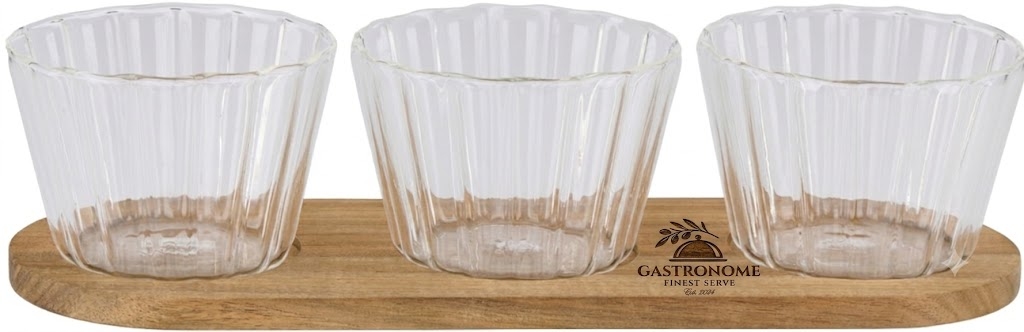 ALPINA Snack Serving Tray 31x10.5x6cm