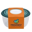 ALPINA Round Food Container Set 14 pcs