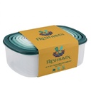 ALPINA Rectangular Food Container Set 14 pcs