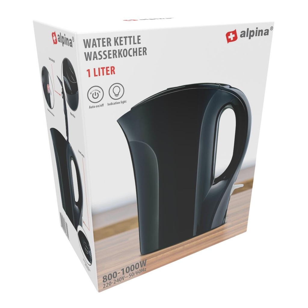 ALPINA Kettle 1L 800-1000W