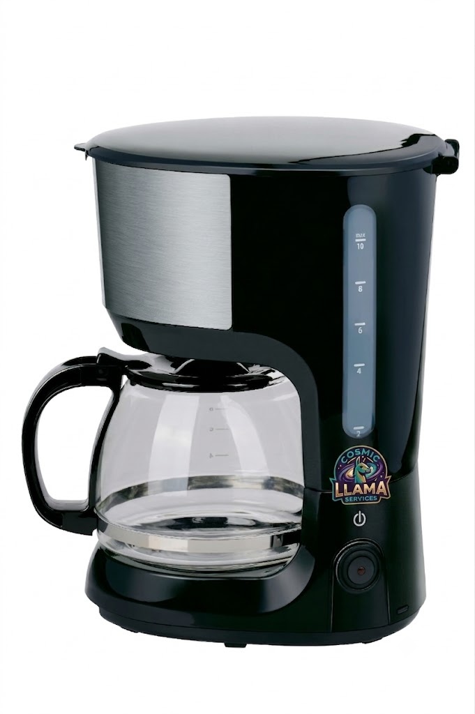 ALPINA Coffee Maker 750W 1.025L Black