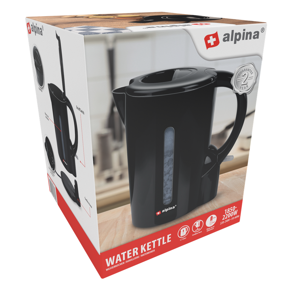 ALPINA Water Kettle 1.7L 2200W