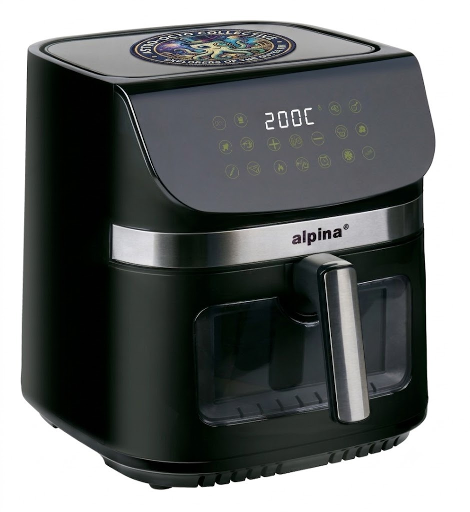 ALPINA Air Fryer 9L 1800W Digital Display