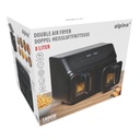 ALPINA Air Fryer 2x4L 1200W
