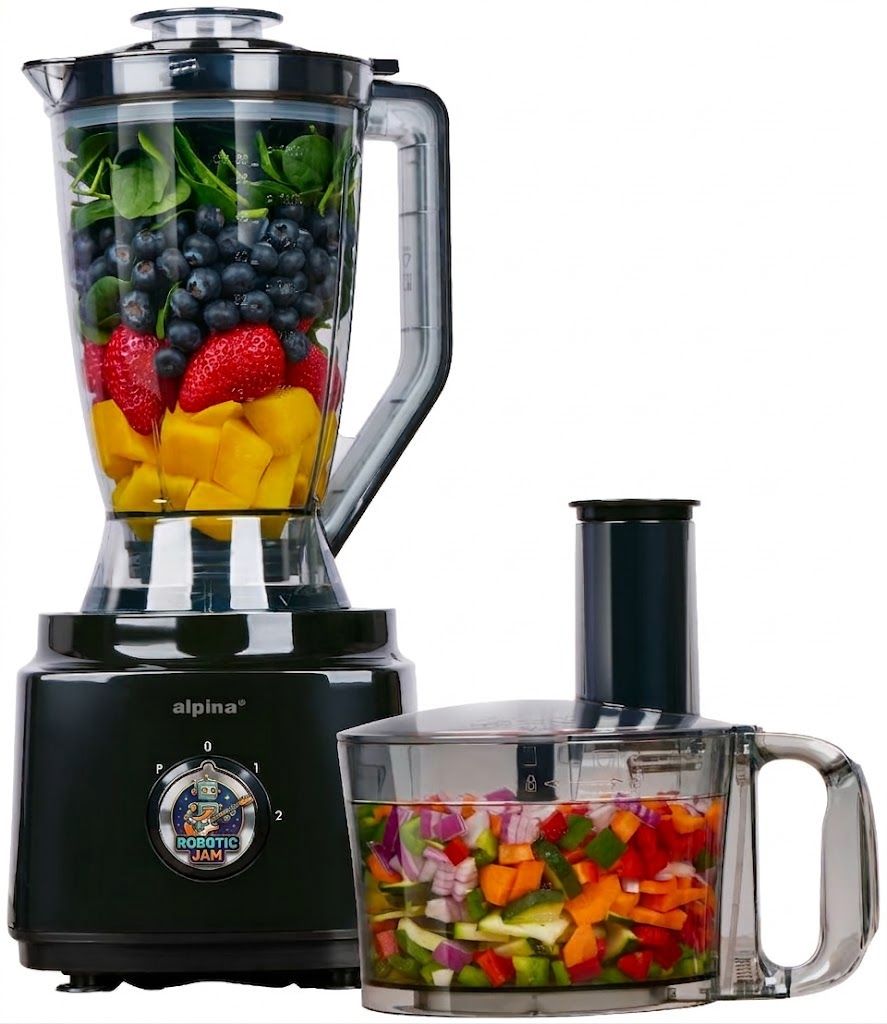 ALPINA Food Processor 2L 750W 230V Black