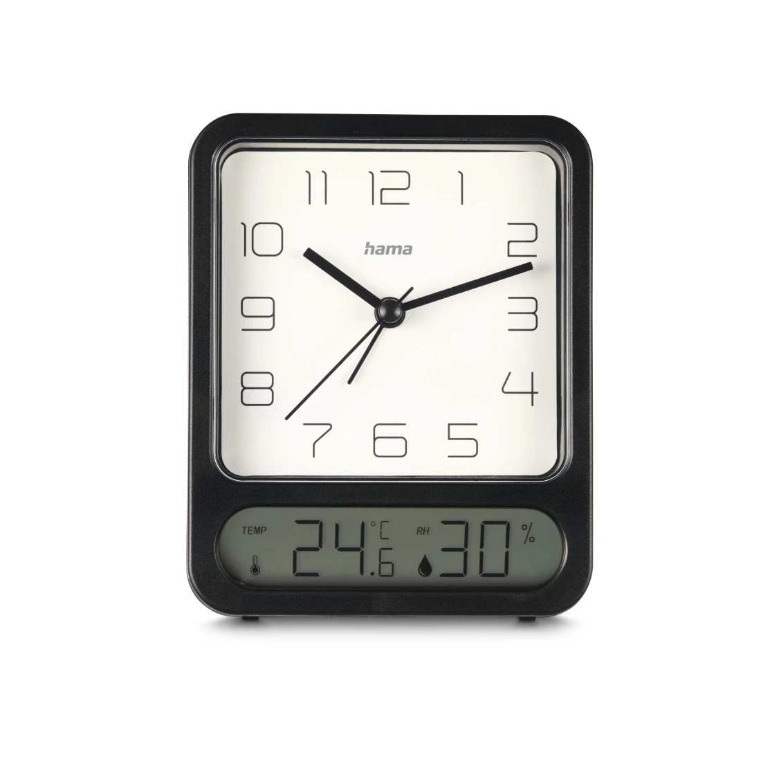 Hama "Pag" Alarm Clock, with Thermometer/Hygrometer