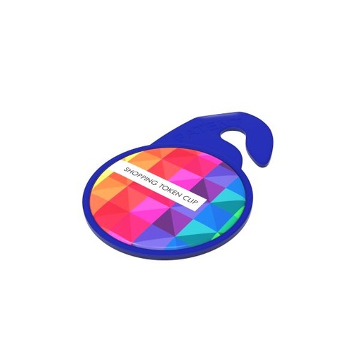 Nyckelring Shopping Token Clip
