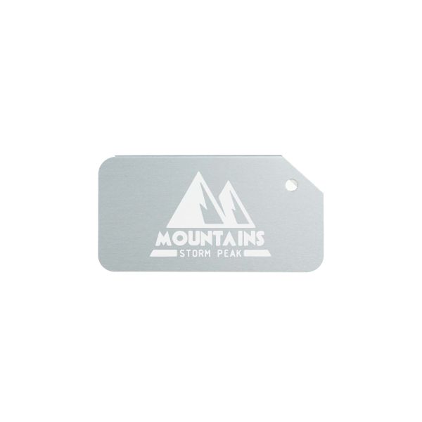 Gepäckanhänger Aluminium