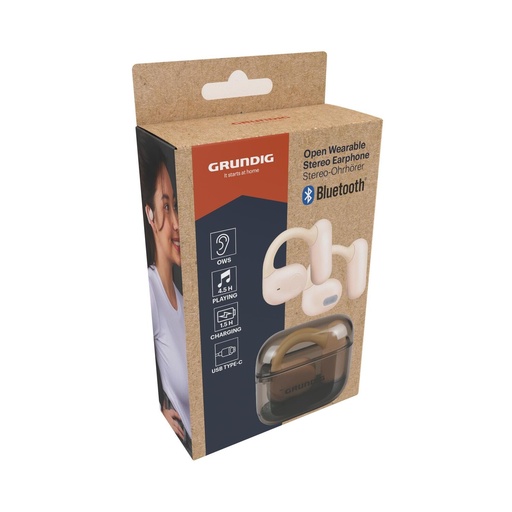 GRUNDIG OWS Wireless Earphones Bluetooth White