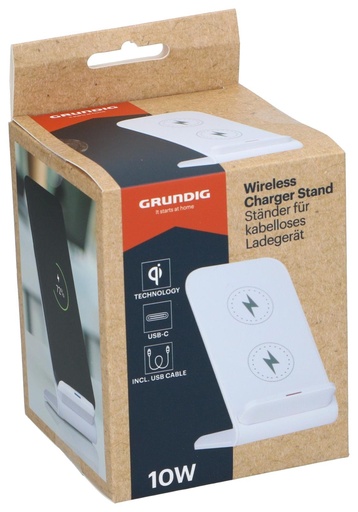 GRUNDIG Wireless Charger Stand 15W White