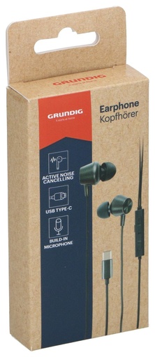 GRUNDIG In-ear Earphones ANC with USB-C Connection