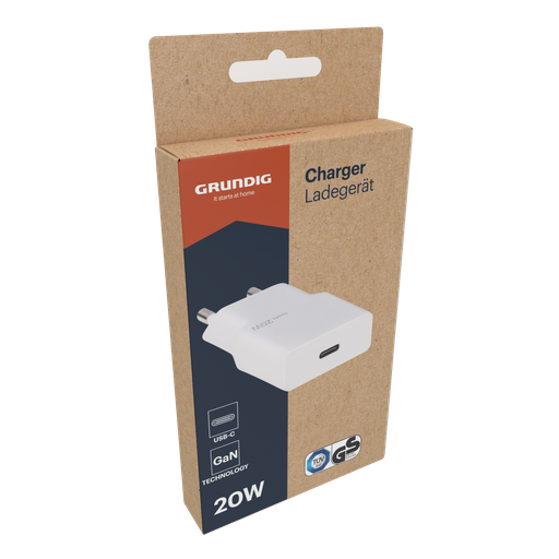 GRUNDIG USB-C Charger GaN 20W