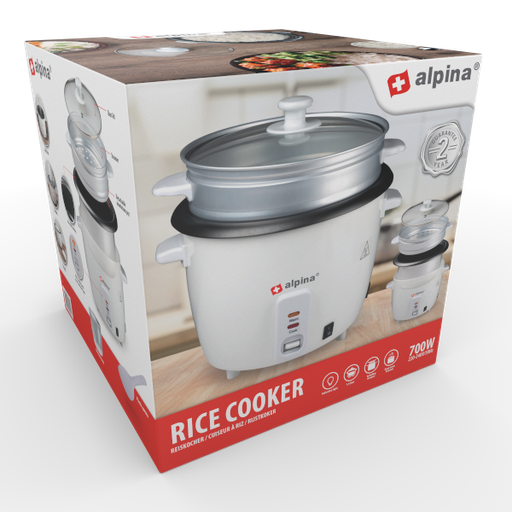 ALPINA Rice Cooker 1.8L 700W