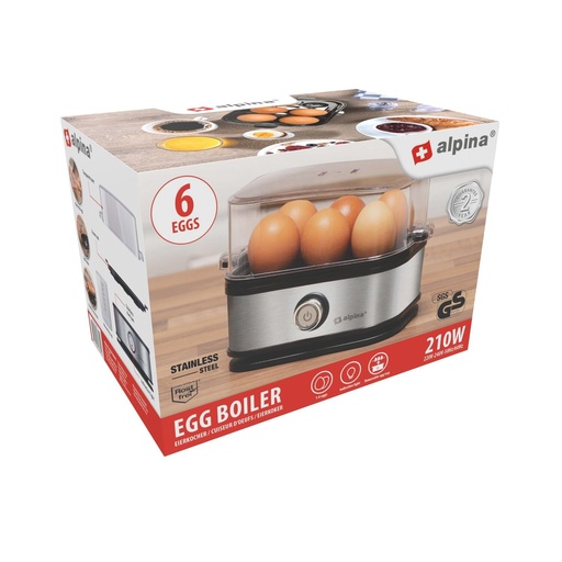 ALPINA Egg Boiler 230V 210W