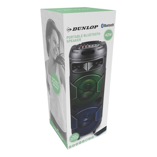 DUNLOP Portable bluetooth speaker 40W