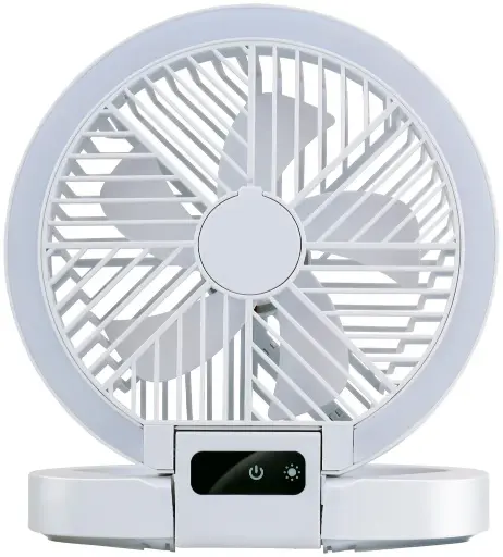LIFETIME Table Fan USB 1200mAh 3 Speed Rechargeable