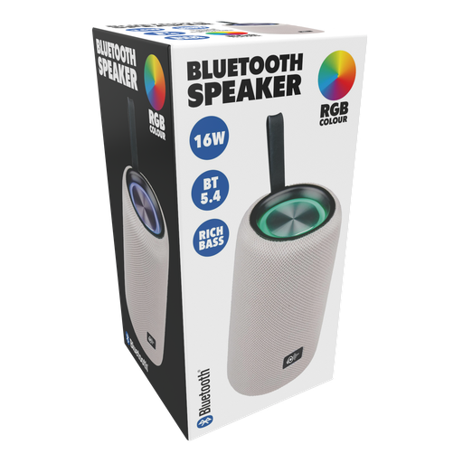 Bluetooth Speaker 16W with LED