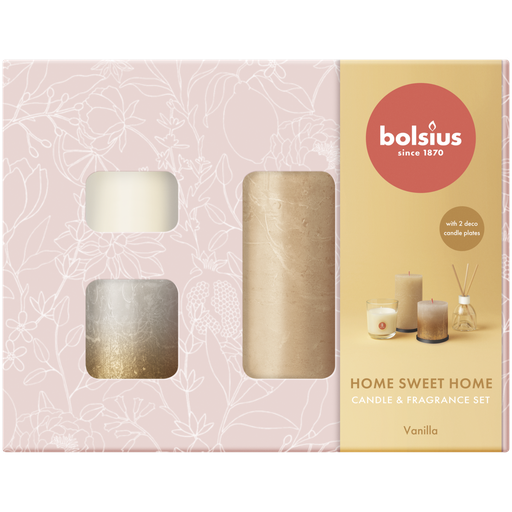 Bolsius Home Sweet Home Medium Gift Set