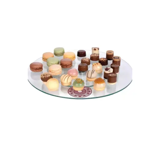 ALPINA Rotating Cake Plate Glass Ø32.2cm